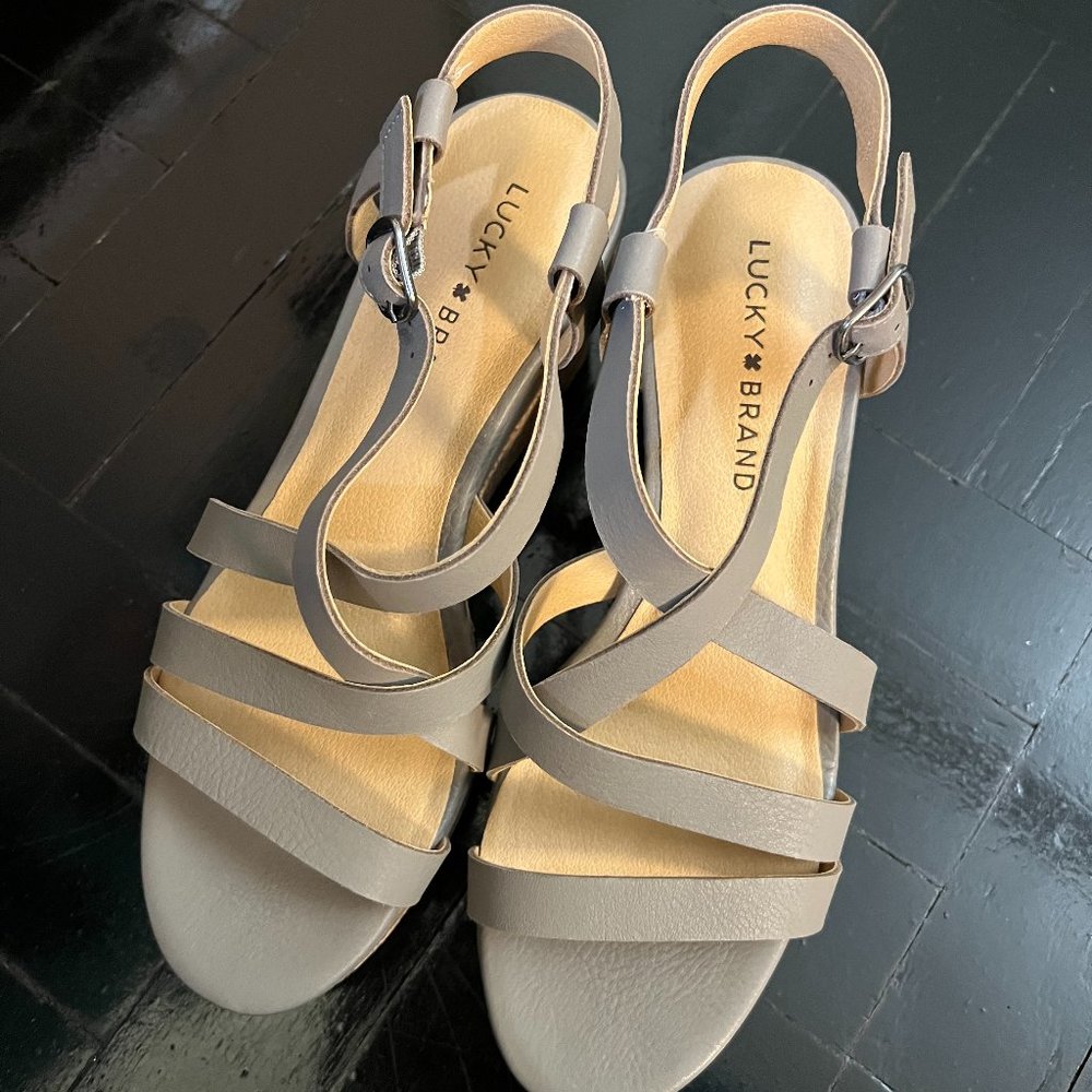Lucky Brand Wedge Sandals